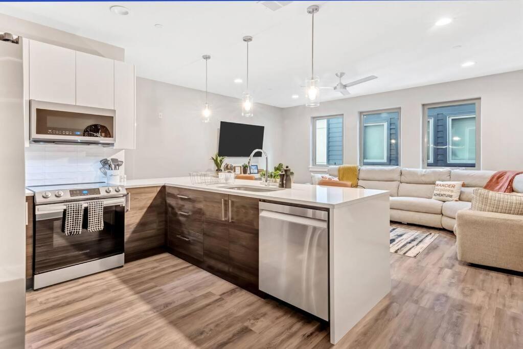 Private Rooftop Patio + 4 Story Home In Downtown Fw Fort Worth Kültér fotó